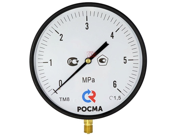 Манометр котловой ТМ-810