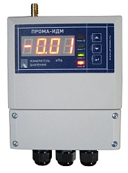 Датчик перепада давления ПРОМА-ИДМ-016-ДД, 4-х предельный, ЖК-индикация, выход реле+4-20 мА, RS-485. Дилер.